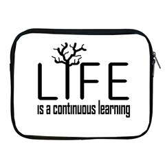 Life And Learn Concept Design Apple Ipad 2/3/4 Zipper Cases by dflcprints