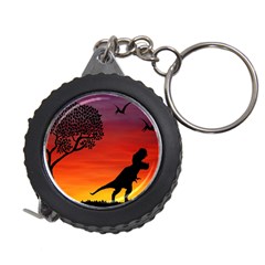 Sunset Dinosaur Scene Measuring Tape