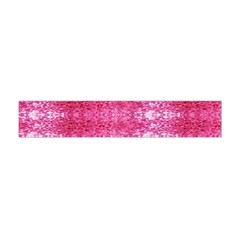 Pink And Purple Shimmer Design By Flipstylez Designs Flano Scarf (mini) by flipstylezfashionsLLC