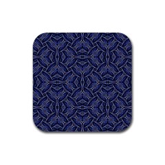 Modern Orante Pattern Rubber Coaster (square)  by dflcprints