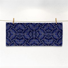 Modern Orante Pattern Hand Towel by dflcprints