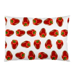 Red Peppers Pattern Pillow Case (two Sides) by SuperPatterns