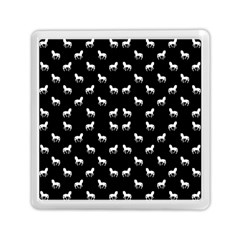 Silhouette Graphic Horses Pattern 7200 Memory Card Reader (square) by dflcprints