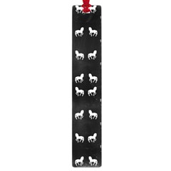 Silhouette Graphic Horses Pattern 7200 Large Book Marks by dflcprints