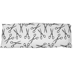 Scissors Pattern Body Pillow Case (dakimakura) by Valentinaart