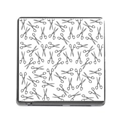 Scissors Pattern Memory Card Reader (square 5 Slot) by Valentinaart