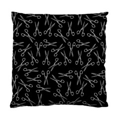 Scissors Pattern Standard Cushion Case (one Side) by Valentinaart