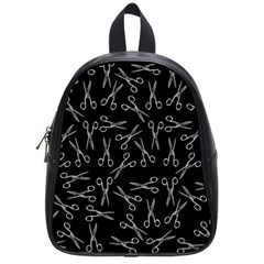 Scissors Pattern School Bag (small)