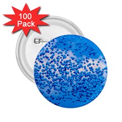 Blue Balloons In The Sky 2 25  Buttons (100 Pack)  by FunnyCow