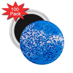 Blue Balloons In The Sky 2 25  Magnets (100 Pack)  by FunnyCow