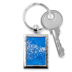 Blue Balloons In The Sky Key Chains (rectangle)  by FunnyCow