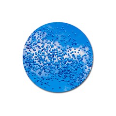 Blue Balloons In The Sky Magnet 3  (round) by FunnyCow