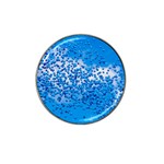 Blue Balloons In The Sky Hat Clip Ball Marker Front