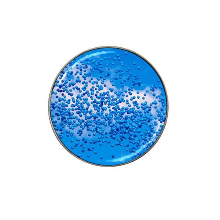 Blue Balloons In The Sky Hat Clip Ball Marker