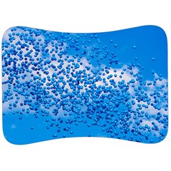 Blue Balloons In The Sky Velour Seat Head Rest Cushion