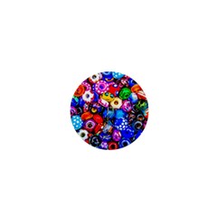 Colorful Beads 1  Mini Magnets by FunnyCow