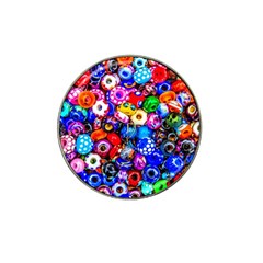 Colorful Beads Hat Clip Ball Marker