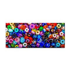 Colorful Beads Hand Towel by FunnyCow