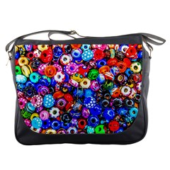 Colorful Beads Messenger Bags by FunnyCow