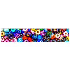 Colorful Beads Small Flano Scarf by FunnyCow