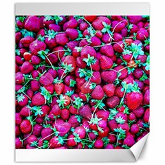 Pile Of Red Strawberries Canvas 20  X 24   by FunnyCow