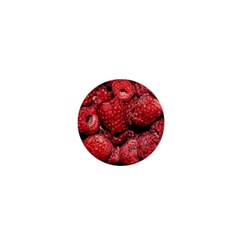 Red Raspberries 1  Mini Buttons by FunnyCow