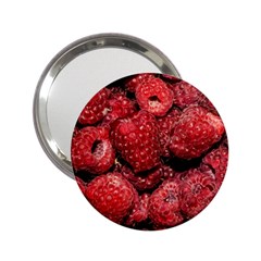 Red Raspberries 2 25  Handbag Mirrors by FunnyCow