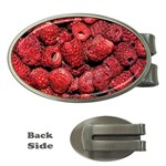 Red Raspberries Money Clips (Oval)  Front