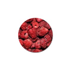 Red Raspberries Golf Ball Marker by FunnyCow