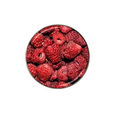 Red Raspberries Hat Clip Ball Marker (4 Pack) by FunnyCow