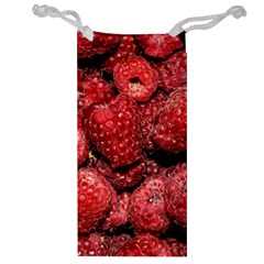 Red Raspberries Jewelry Bags by FunnyCow