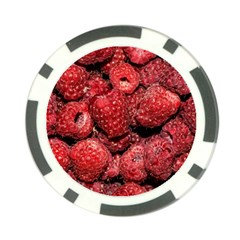 Red Raspberries Poker Chip Card Guard (10 Pack) by FunnyCow