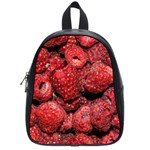 Red Raspberries School Bag (Small) Front