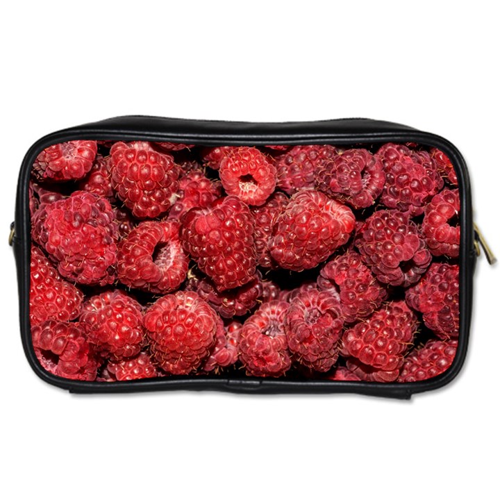 Red Raspberries Toiletries Bags 2-Side