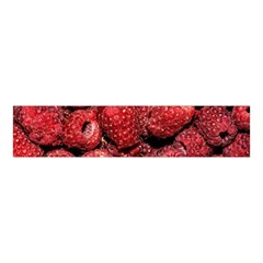 Red Raspberries Velvet Scrunchie by FunnyCow