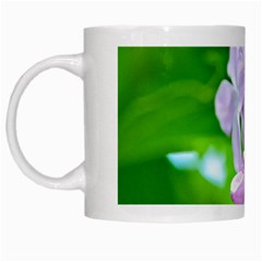 Elegant Pink Lilacs In Spring White Mugs by FunnyCow