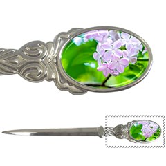 Elegant Pink Lilacs In Spring Letter Opener by FunnyCow