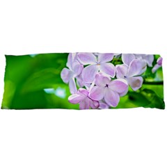 Elegant Pink Lilacs In Spring Body Pillow Case Dakimakura (two Sides) by FunnyCow