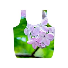 Elegant Pink Lilacs In Spring Full Print Recycle Bags (s)  by FunnyCow