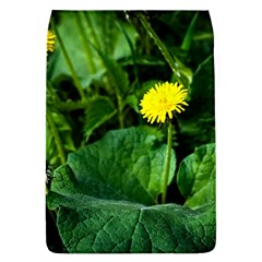 Yellow Dandelion Flowers In Spring Flap Covers (l)  by FunnyCow