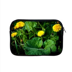 Yellow Dandelion Flowers In Spring Apple Macbook Pro 15  Zipper Case by FunnyCow