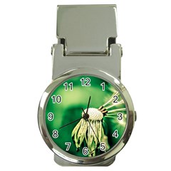 Dandelion Flower Green Chief Money Clip Watches by FunnyCow