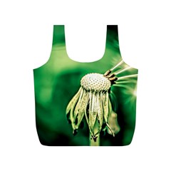 Dandelion Flower Green Chief Full Print Recycle Bags (s)  by FunnyCow