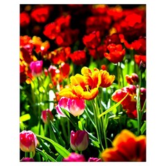 Colorful Tulips On A Sunny Day Drawstring Bag (small)