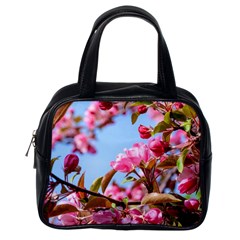 Crab Apple Blossoms Classic Handbags (one Side) by FunnyCow