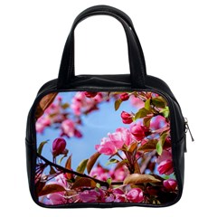 Crab Apple Blossoms Classic Handbags (2 Sides) by FunnyCow