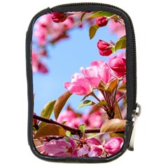 Crab Apple Blossoms Compact Camera Cases by FunnyCow