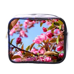 Crab Apple Blossoms Mini Toiletries Bags by FunnyCow