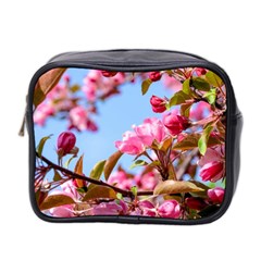 Crab Apple Blossoms Mini Toiletries Bag 2-side by FunnyCow