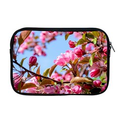 Crab Apple Blossoms Apple Macbook Pro 17  Zipper Case by FunnyCow